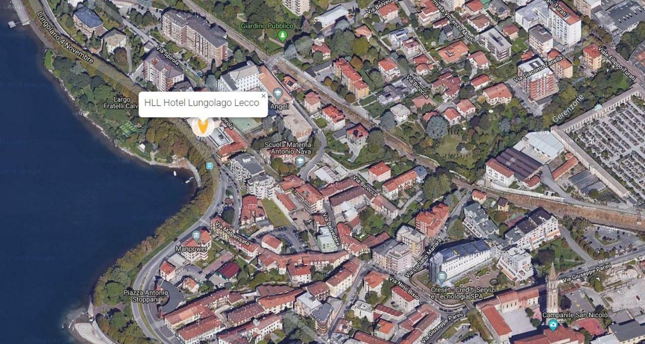 Hll Hotel Lungolago Lecco-Como Lake Exterior foto